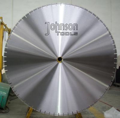 China 1100mm laser saw blade for prestressed concrete cutting , 44 Inch saw blade, fast cutting and long life for sale