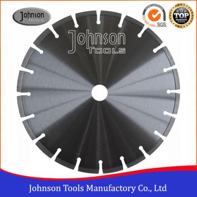 China Durable 300mm Diamond Cutting Blades Circular Shape For Dry / Wet Cutting for sale