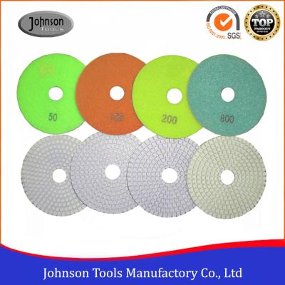 China Star Shape Wet Diamond 3 Step Granite Polishing Pads For Marble for sale