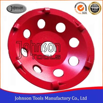 China Longlife PCD Type Diamond Concrete Grinding Wheel 4/1 Inch Round PCD SGS for sale