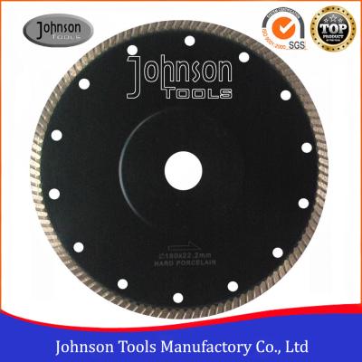China 180mm Diamond Narrow U Turbo with Reinforced Ring for cutting tile and ceramic for sale