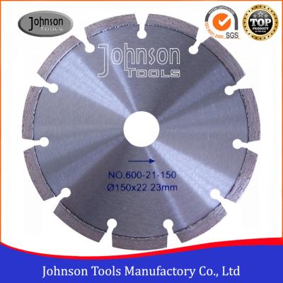 China 150 Mm Laser Cured Diamond Concrete Saw Blades High Cutting Life / Duration for sale