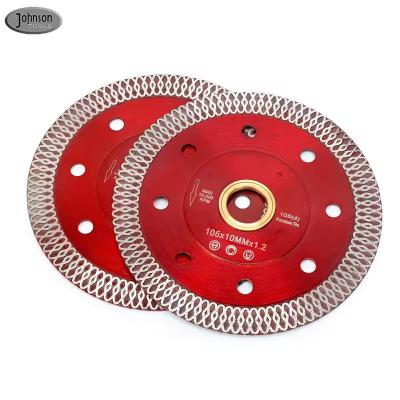 China 4.5 Inch Multipurpose Wet Dry Diamond Cutting Disc Reinforced Circular Diamond Saw Blade for sale