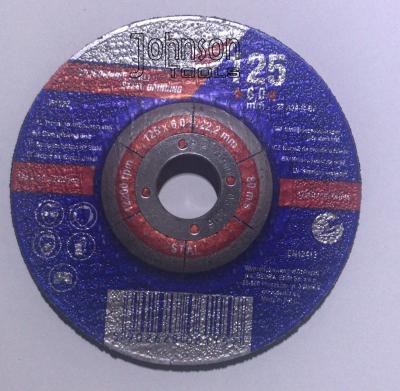 China 100 - 230mm Abrasive Metal Grinding Disc with Depressed Center for sale