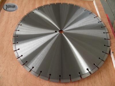 China 20 , 30 , 42 Inch Laser Saw Cutting Blades For Reinforce Concrete With Protect Teeth for sale