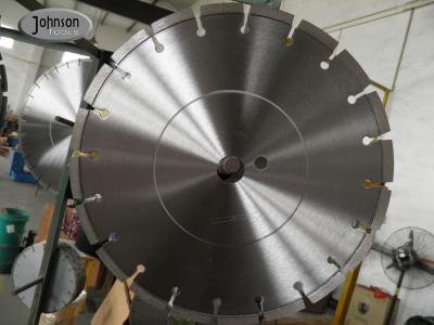 China 12inch/300mm Concrete Cutting Blades, Laser welded saw blade fro cured concrete cutting, 12mm height,  Center hole 20mm. for sale