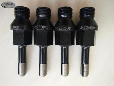 China Water Situation Diamond Finger Bit , Wet Diamond Core Drill Bits For Granite Or Marble for sale