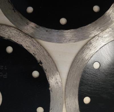 China cortador de teja de la rueda de diamante de 125m m, cuchilla de alta velocidad de la teja del diamante 5 pulgadas en venta