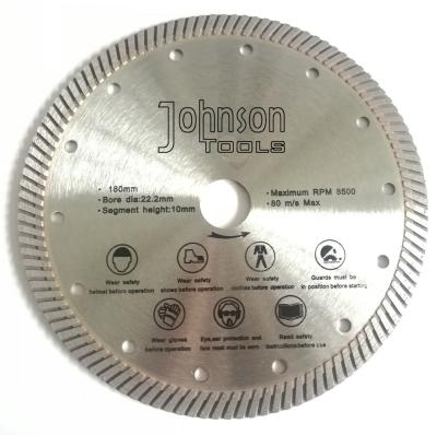 China Diamond Stone Cutter Blade For Dry And Wet Cutting , 7