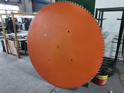 China 1800mm 72 Inch Big Reinforced Concrete Wall Cutting Saw Depth Of Cut Up To 83cm for sale