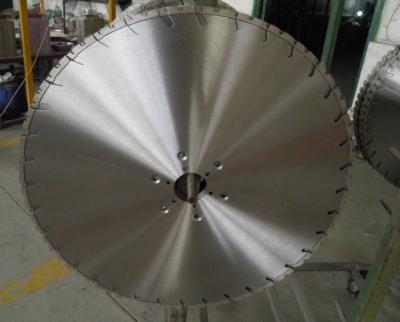 China 600mm Laser Welded Diamond Wall Saw Blades for Wall Saws , reinforced concrete saw blade for sale