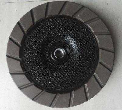 China 100 - 180 mm diameter Diamond  Ceramic  Bond  Egding Cup Wheel  For Concrete for sale