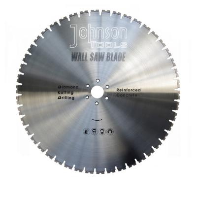 China Laser Welded 800mm Diamond Wall Saw Blades For Cutting Reinforced Concrete for sale