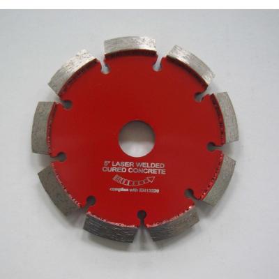 China Fast Cutting Crack Chasing Diamond Blades For  Concrete , V Groove Saw Blade for sale