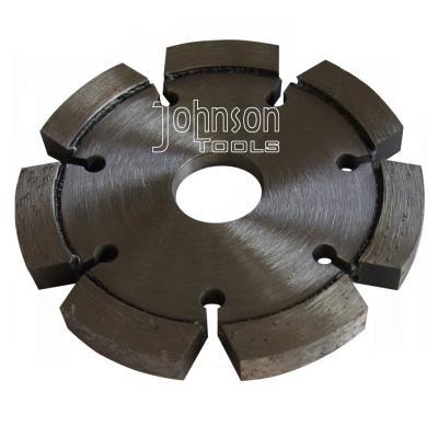 China 105mm  Laser Welded Tuck Point Diamond Cutting Blades With Normal Segment for sale