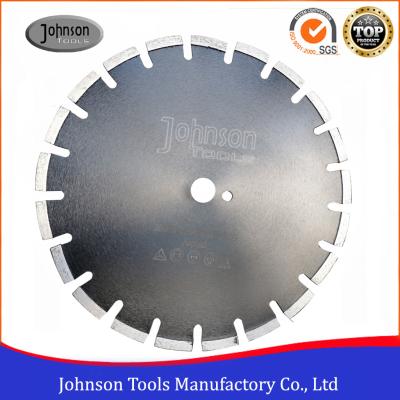 China 350mm Laser Welded Loop Blade For Dry Cutting Asphalt With Undercut Protection for sale