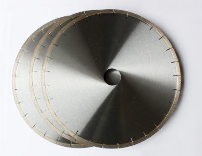 China cuchilla soldada con autógena plata de la teja del diamante de la ranura de la hoja de sierra J de la baldosa cerámica de 400m m Porcelian en venta