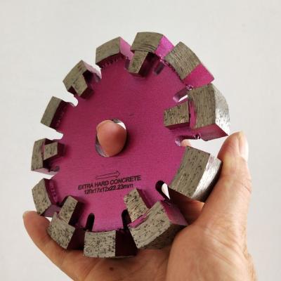 China Floor Concrete Cutting 120mm Tuck Point Diamond Blades for sale