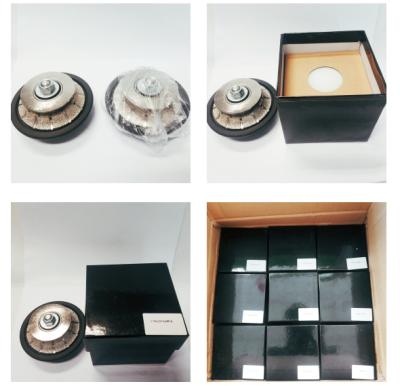 China Router-Stückchen-Handprofil-Räder Demi Bullnoses 75mm für reibenden Granit Countertop zu verkaufen