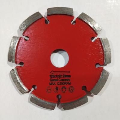 China Right Angle  125mm Tuck Point Diamond Blades Grinding Wheel for sale