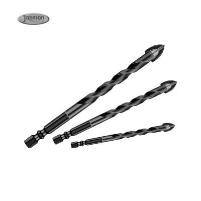 China Quick Release Hex Shank Tungsten Carbide Drywall Drill Bit For Glass Metal for sale