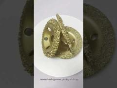 4 Inch Vacuum Brazed Tungsten Carbide Grinding Disc