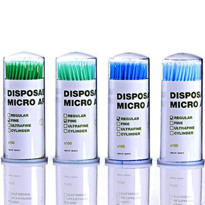 China Disposable Microbrush Applicator Regular Fine Ultrafine Dental Micro Brush for sale