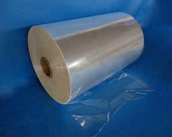 China 18 Mic beverage bottle sleeve band labels heat shrink film 45cm Wide X 1335 Meters Fold PETG for sale