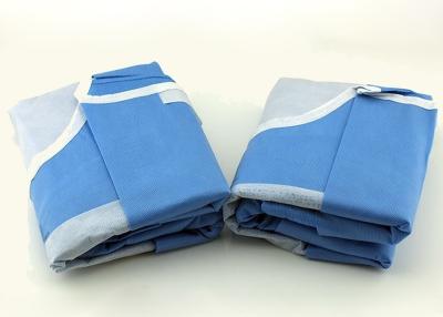 China Reinforced Disposable Hospital Gowns , Anti Static Disposable Examination Gowns for sale
