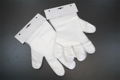 China Biodegradable Disposable Food Prep Gloves / Polyethylene Disposable Gloves for sale