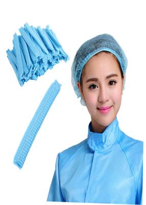 China Non Woven Disposable Head Cap Hospital Clean Room Using CE FDA ISO9001 Standards for sale