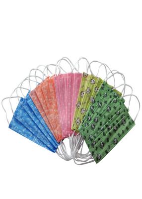China Multi Colored Disposable Face Mask For Children , Disposable Dust Mask Single Use for sale