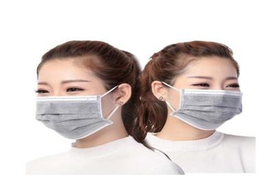 China Máscara médica disponible modificada para requisitos particulares con funcionamiento de la filtración del filtro del carbono alto en venta