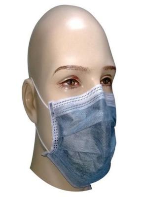 China Máscara médica disponible del filtro del carbono con el pedazo ajustable de la nariz del gancho elástico en venta