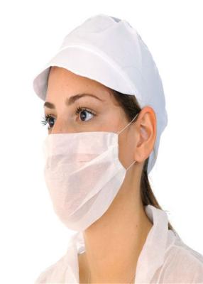 China High Filtration Efficiency Disposable Medical Mask With Adjusted Nose Piece for sale