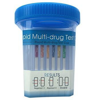 중국 12 패널 미국 세륨 FDA 증명서가 배수를 위한 CLIA에 의하여 기권된 약물 테스트 컵에 의하여 마약을 상용합니다 판매용