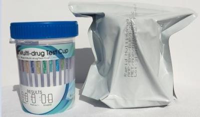 Cina Corredi del test diagnostico medico di alta precisione/singoli corredi della prova di droga dell'urina del pannello in vendita