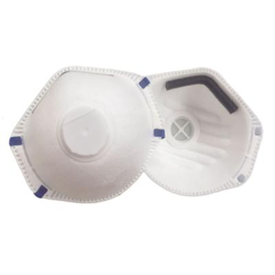 Chine Respirateur non tissé de conception de tasse de la poussière de masque de poussière anti avec la valve à vendre