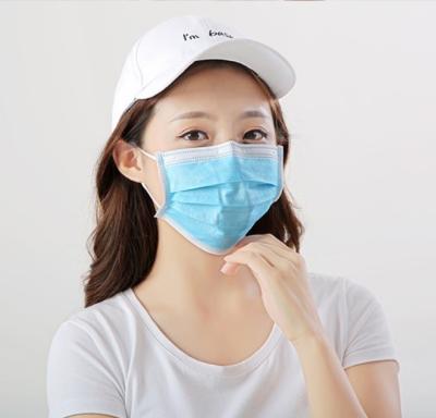 China Anti Virus Disposable Face Mask , Breathable Safety Breathing Mask for sale
