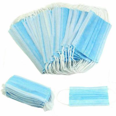 China Earloop Disposable Mask Personal Safety Non Woven Face Mask For Protection Clean for sale