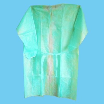 China O isolamento descartável não tecido veste 120x140cm com punho elástico à venda