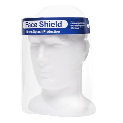 China Double Sided Anti Fog PET 32x22cm Clear Face Visor Particles Prevent Mist For Medical CE for sale