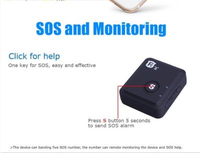 China RF-V6+, real time tracker & alarm SOS alarm voice monitoring for sale