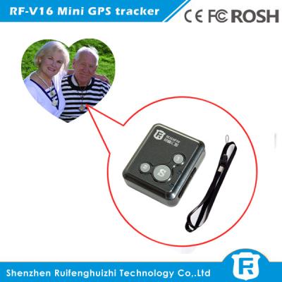China Personal wearable gps tracker chips elderly with free IOS& Android APP software for sale