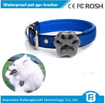China dog gps tracker/waterproof pet gps tracker /gsm quad band network/geo-fence for sale