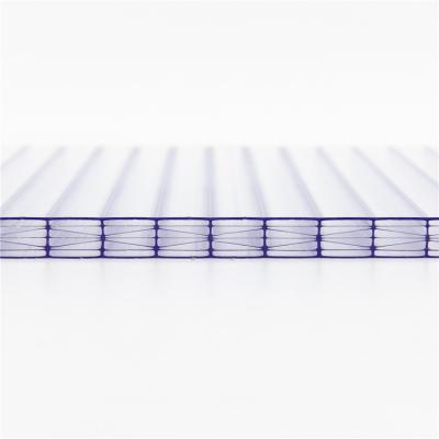 China 4mm Polycarbonate Hollow Sheet With 88% Light Transmittance for sale