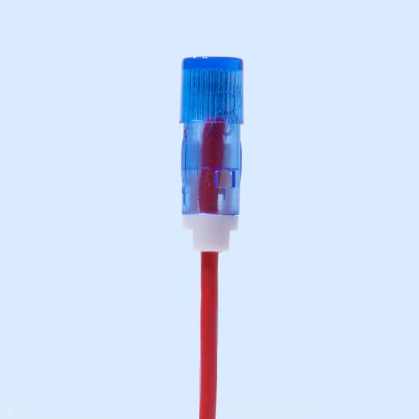 Quality A-10-3 230 Volt Led Indicator Lights 6mm Dia Blue Led Indicator for sale