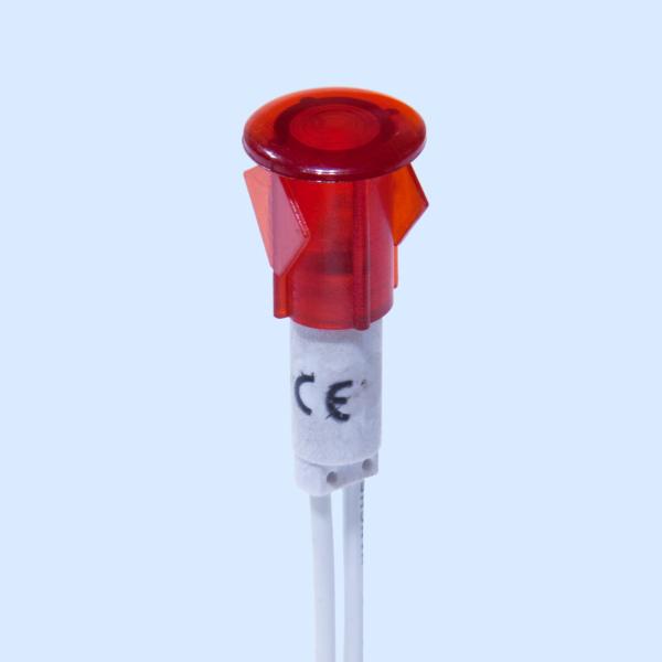 Quality A-21-1M 12mm Indicator Light 40mA Red Current Indicator Light for sale