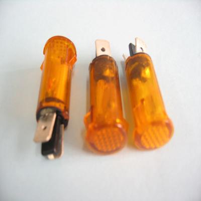 중국 A-23 12mm 표시등 오렌지 12 볼트 표시등 판매용