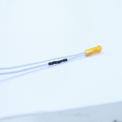 China Orange 6mm Pilot Lamp 230V 400V Waterproof Led Indicator Light for sale